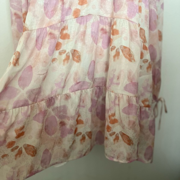 House of Harlow x REVOLVE Fleura Mini Dress in Watercolor Floral Size M - Picture 13 of 16